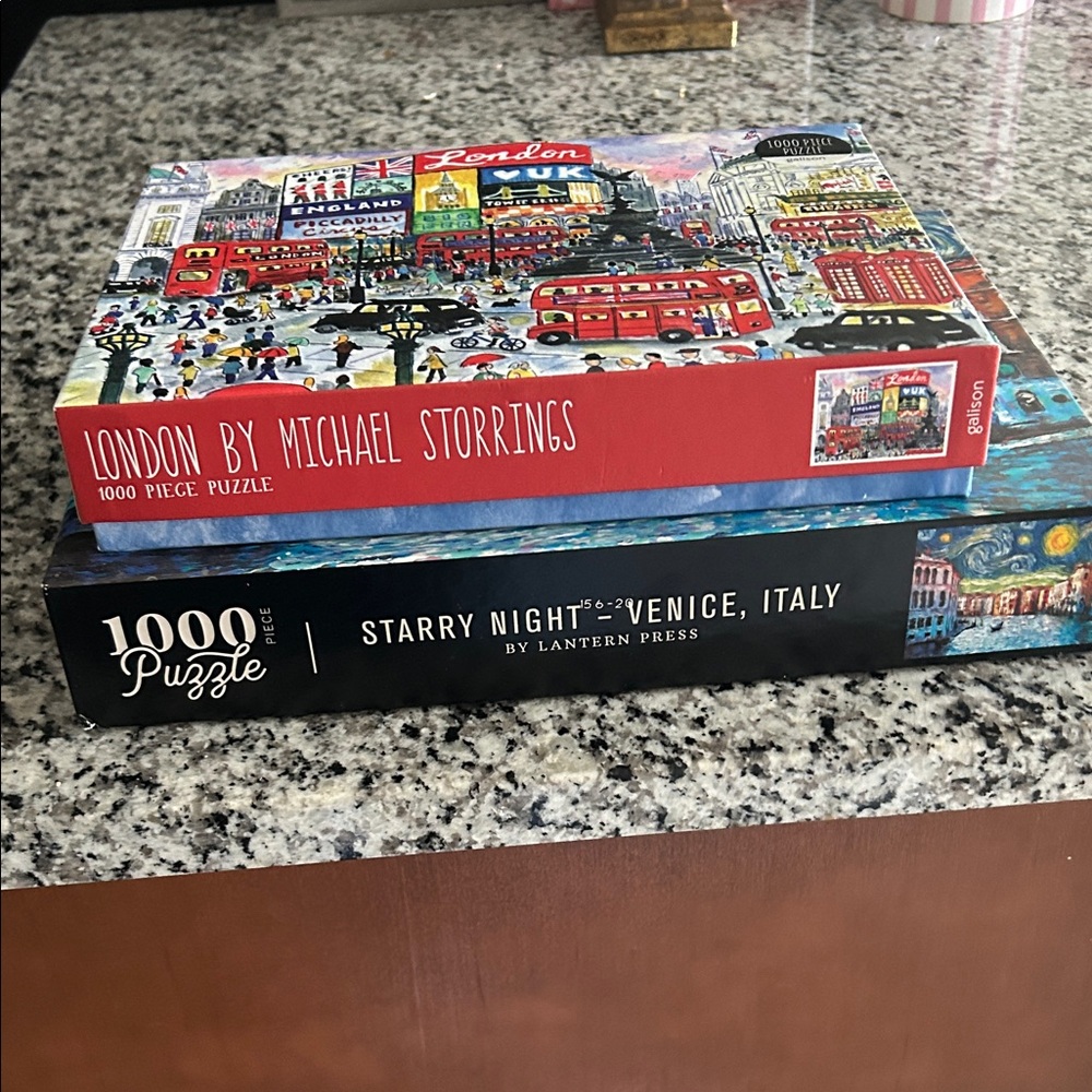 London and Venice Puzzle Set
